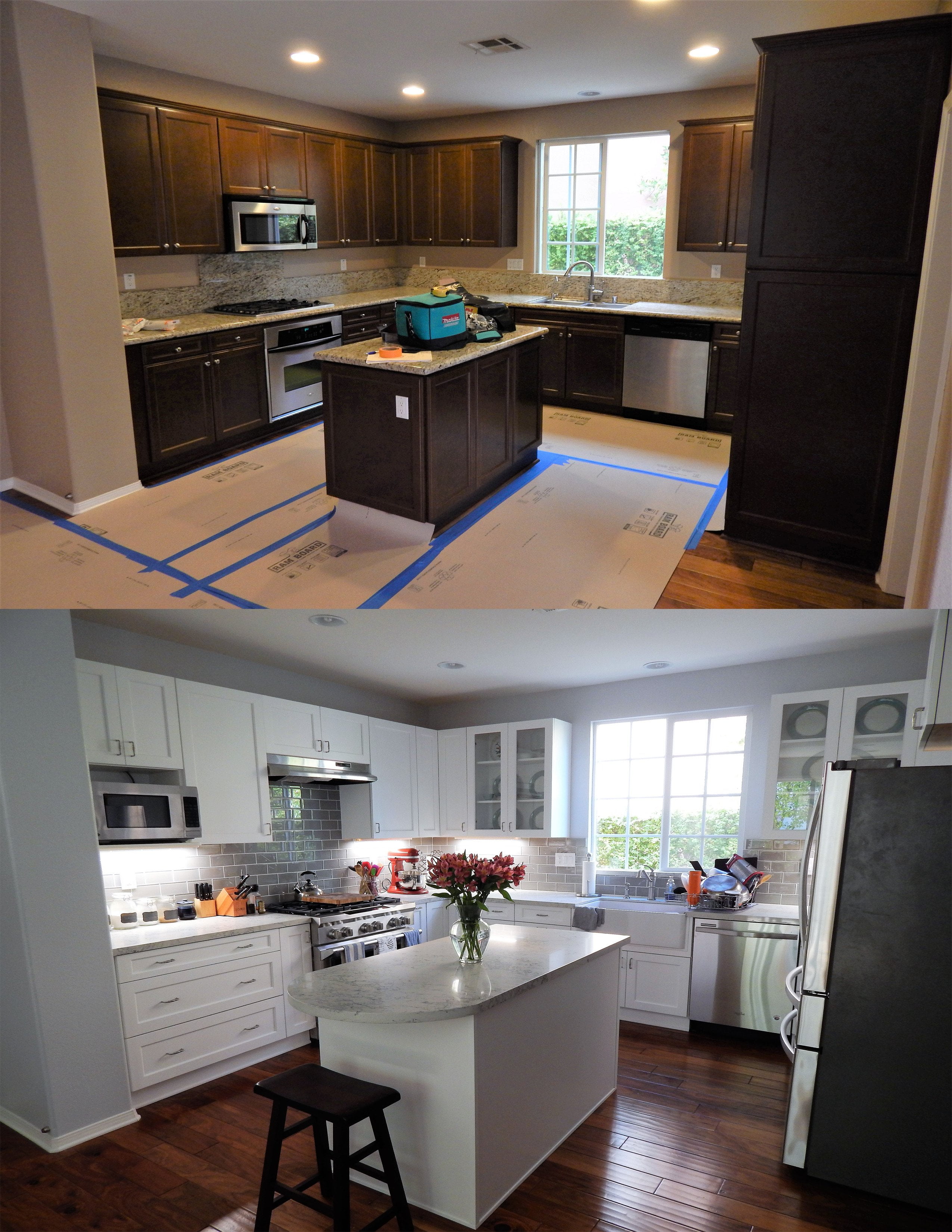 Kitchen Before & After